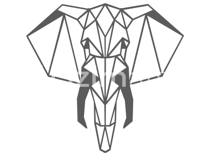 83-Geometrik-Afrika-Fil