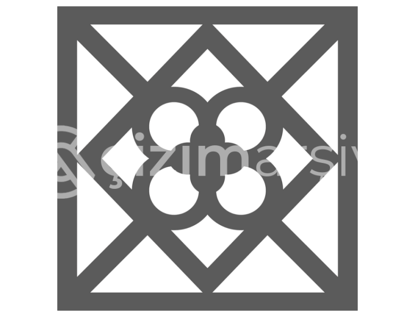 Kare Dekoratif Panel (101)