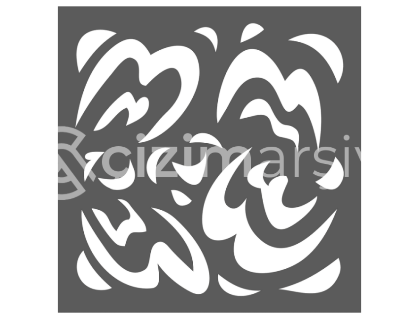 Kare Dekoratif Panel (167)