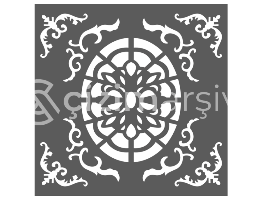 Kare Dekoratif Panel (184)