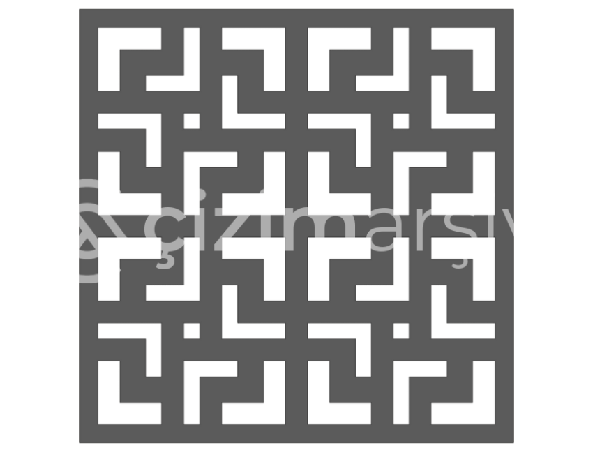 Kare Dekoratif Panel (399)