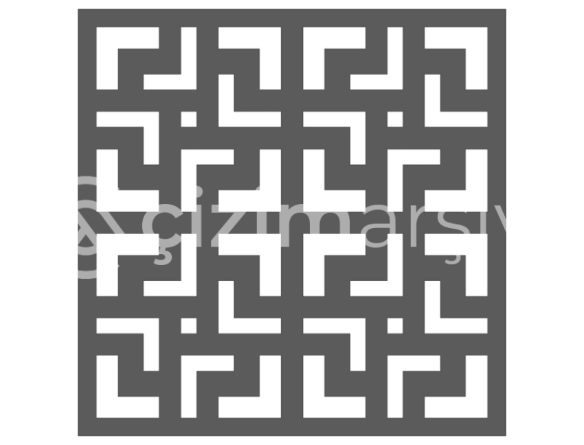 Kare Dekoratif Panel (400)