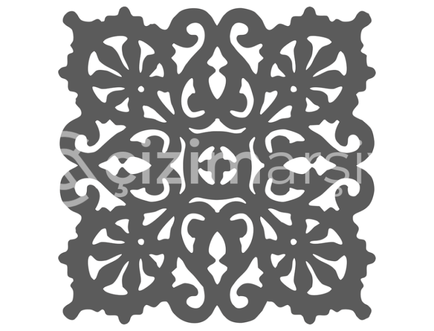 Kare Dekoratif Panel (446)